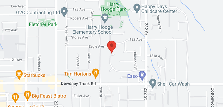 map of 23075 121A AVENUE